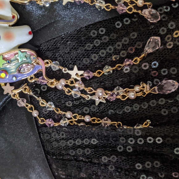 Betsey Johnson Unicorn Earrings - NWT - Picture 3 of 4